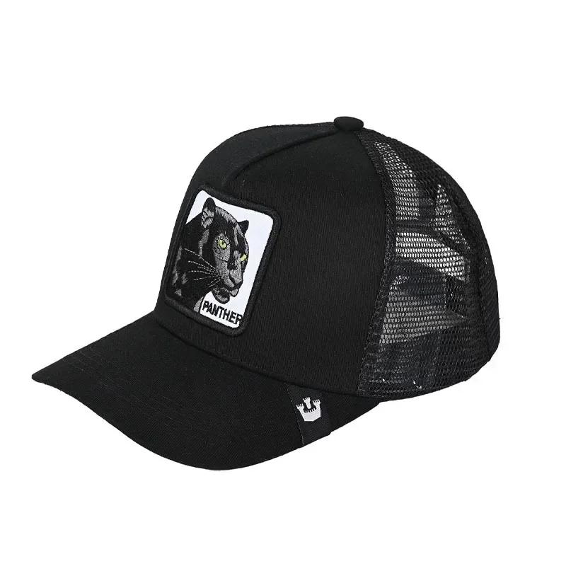 Șepci de baseball Bărbați, femei, șapcă snapback hip hop, cu animale de modă, broderie de vară, șapci de camioner din plasă respirabilă, îmbrăcăminte de stradă, os