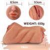 3 In 1 Pocket Pussy Sex Doll with Realistic Textured Mouth Vagina and Tight Anus Masturbator Male Stimulator Deep Throat Oral Adult Sex Toys