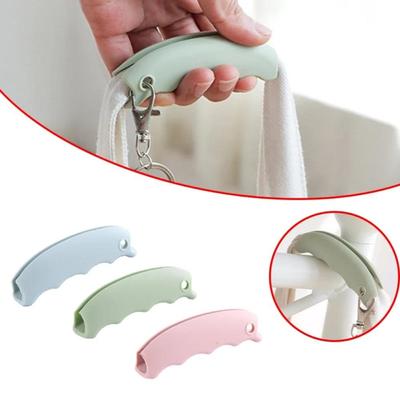 1pcs Comfortable Portable Silicone Mention Dish For Shopping Bag To Protect Hands Trip Grocery  Holder Clips  Carrier