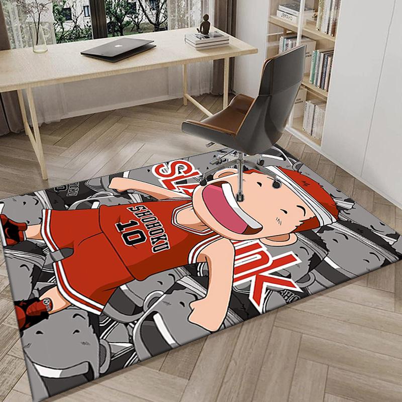 Slam Basketball Heroes Carpet, Chair Rug,Rug for Office Bedroom living rooms, Doormat decor Fan Gift Christmas Gift