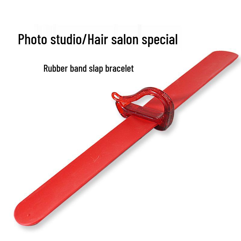Hair Salon Rubber Band Buckle and Perm Wrist Band for Braiding
