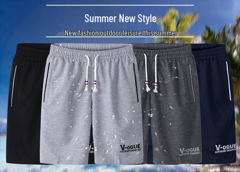 Pantaloncini Sportivi Estivi da Uomo Taglie Forti ad Asciugatura Rapida