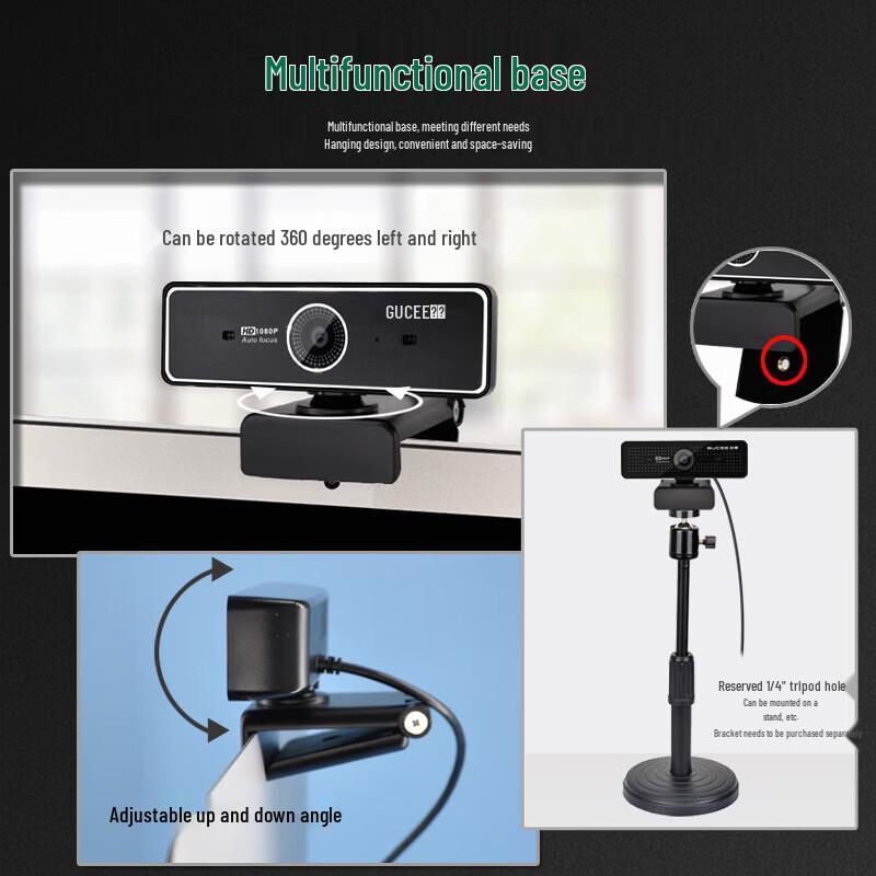 Guke 4K Auto-Focus USB Webcam