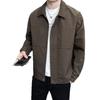 Men'S Coat Spring New Lapel Handsome Tooling Youth Jacket Versatile Fashion Trend Top Handsome