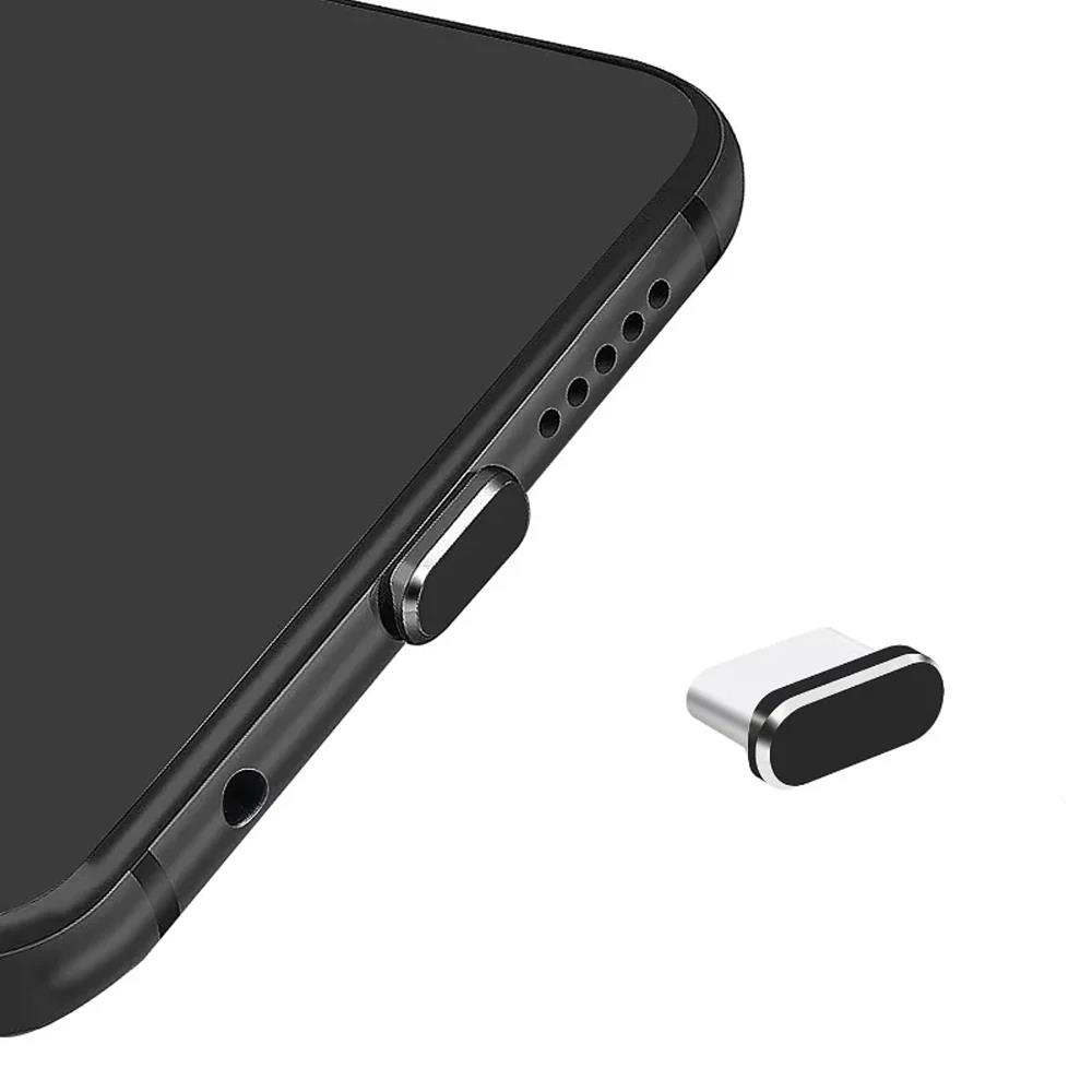 5Pcs USB C Phone Dust Plug With Cleaning Brush Type C Port Protector Caps For iPhone Xiaomi Huawei Redmi Poco Type C Smart Phone