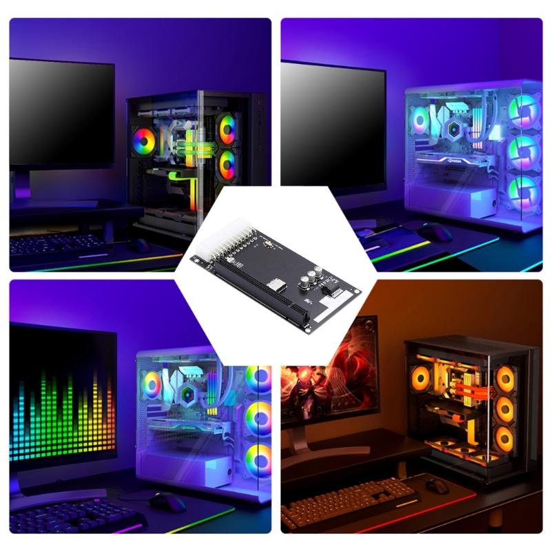 PCI E 16x Adapter for Graphics Cards Compatibles Oculink SFF 8612 SFF 8611 Interfaces to PCIE Conversion Card