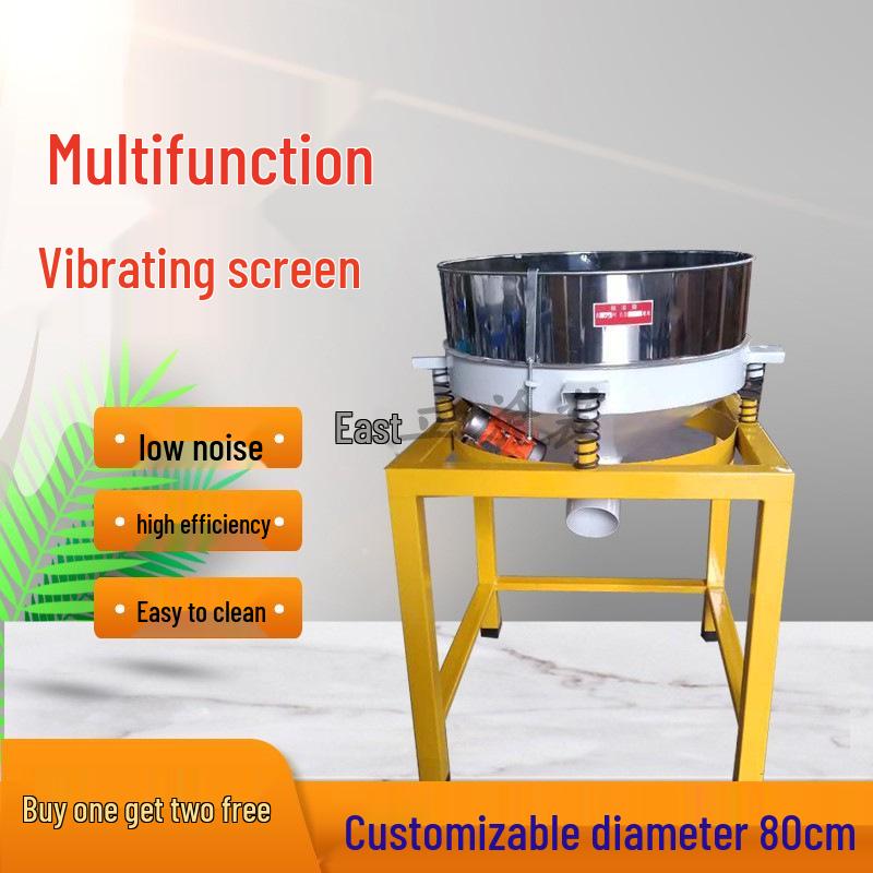 Fully Automatic Industrial Vibrating Screen for Sieving Plastic Powder with Stainless Steel Mesh