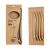 5 Pcs/set 304 Stainless Steel Tea Drinking Straws Spoon Yerba Mate Tea Filter Reusable Bombilla Gourd Tea Tools Bar Accessories