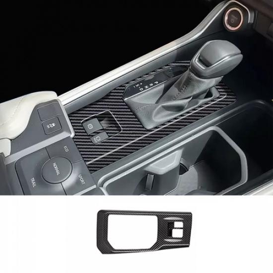 ABS Carbon Pattern Gear Shift Trim For Toyota Grand Highlander 2024 2025 1PC