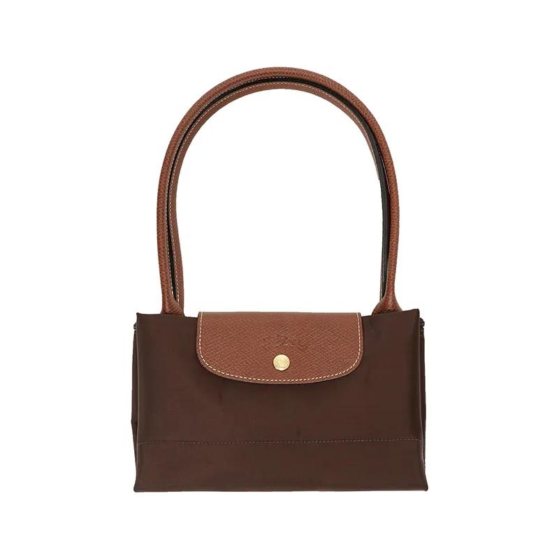 LONGCHAMP Le Pliage Recycled Canvas Dumpling Bag , Handbag , Shoulder Bag Regular Women's Tan (Unisex) Shoulder Bags 1899089P81