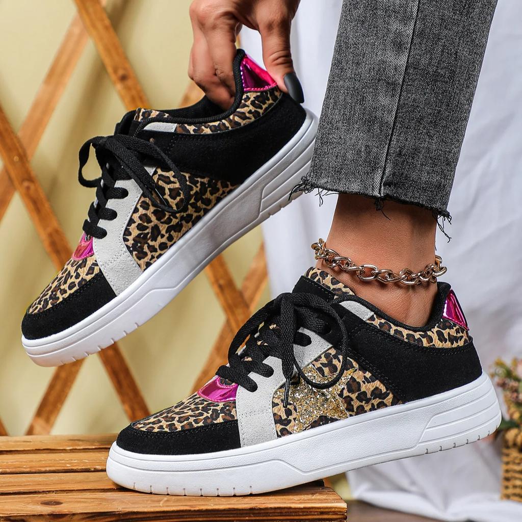 Fashion Board Shoes Retro Sneakers Women Casual Sports Shoes Ins Trendy Platform Shoes Men Walking Footwear Versatile