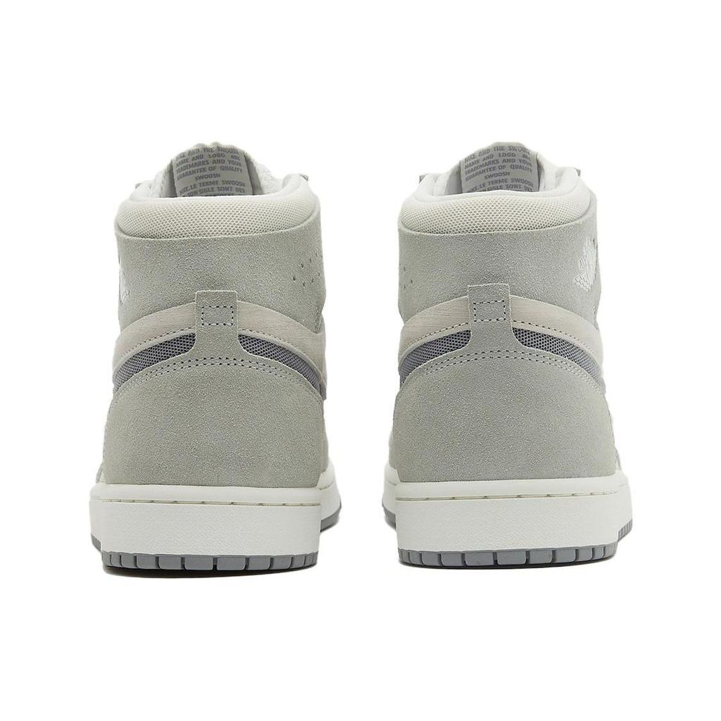 Air Jordan 1 High Zoom Comfort 2 Gris Particule Chaussures Homme Blanc Sommet Argent Clair Voile DV1307-101