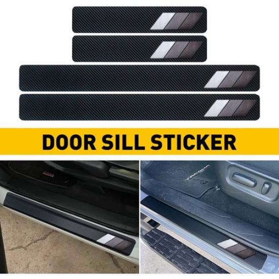 

Sill Cover Scuff Anti 4PCS Car Door Scratch Sticker Accessories For Toyota RAV4
