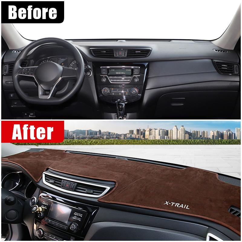 Abaiwai For Nissan X-trail T32 X Trail 2014 2015 2016 2017 2018   Car Dashboard Mat Sun Shade Trument Desk 3d Parts