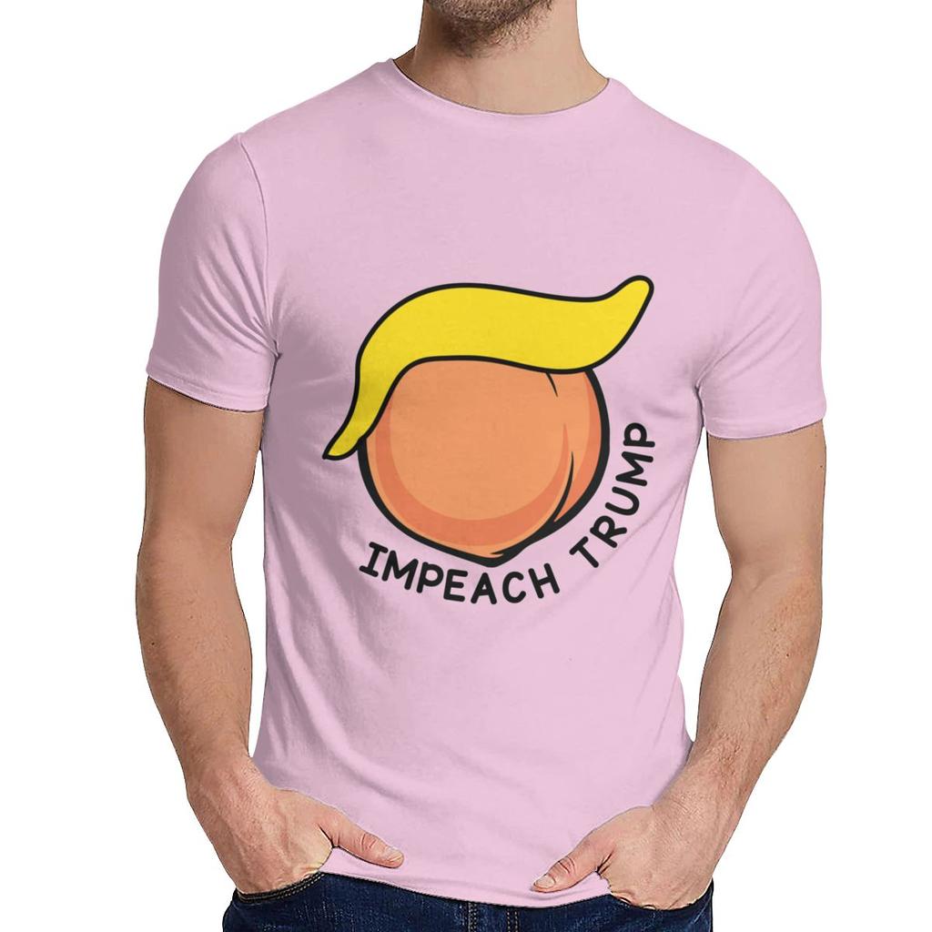 Funny Impeach Donald Trump Peach T Shirt Quality Print 100 Cotton T Shirt