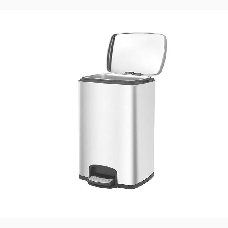 Zhuangtaitai Commercial Stainless Steel Pedal Trash Can