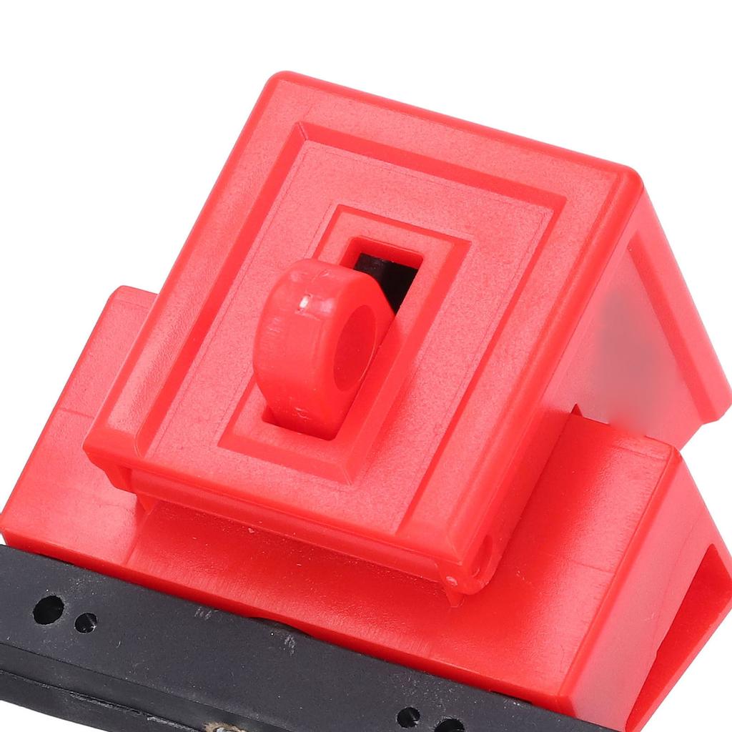 2PCS Clamp On Circuit Breaker Tagout Device Blade Teeth Bite Design Circuit Breaker Lockout Device
