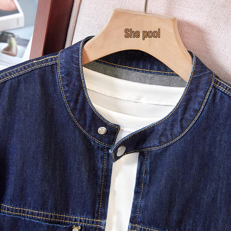 Women's Petite Vintage Denim Jacket