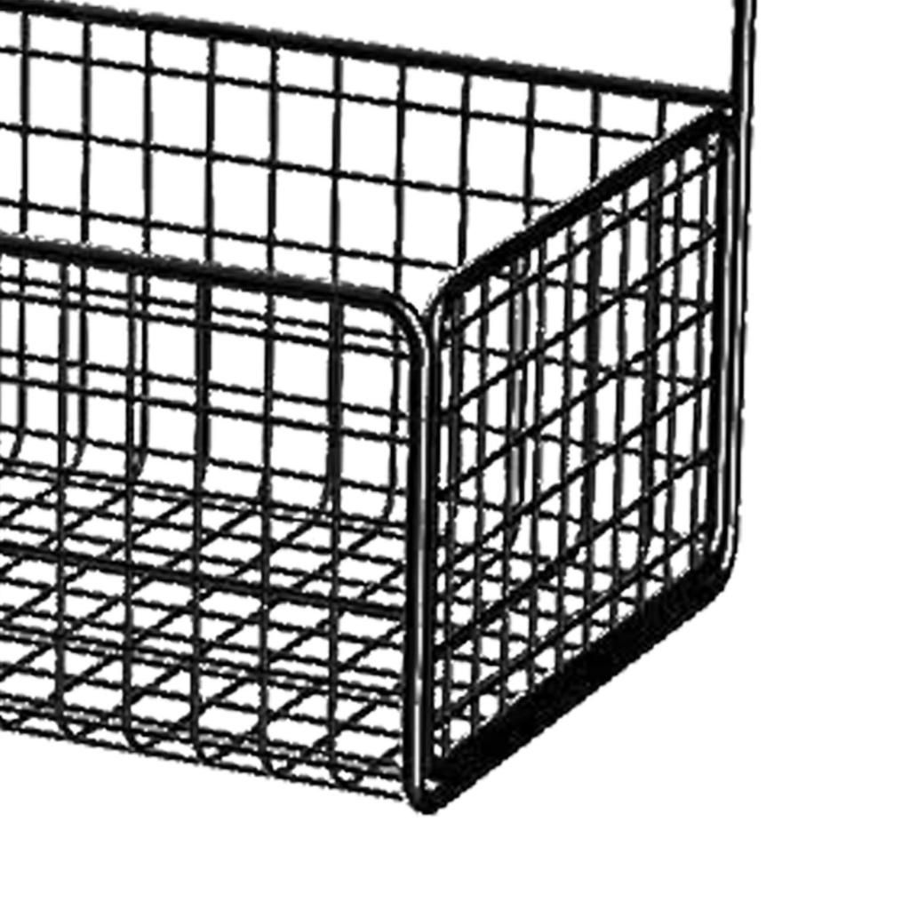 Kuchyňský závěsný úložný regál Nástěnný úložný koš Závěsný nástěnný organizér bez vrtání Košíky do ložnice na koleji