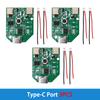 1/3PCS 3-Speed Universal Small Fan Control Board Micro USB Type-C Rechargeable Circuit Board Charging Module with Cable