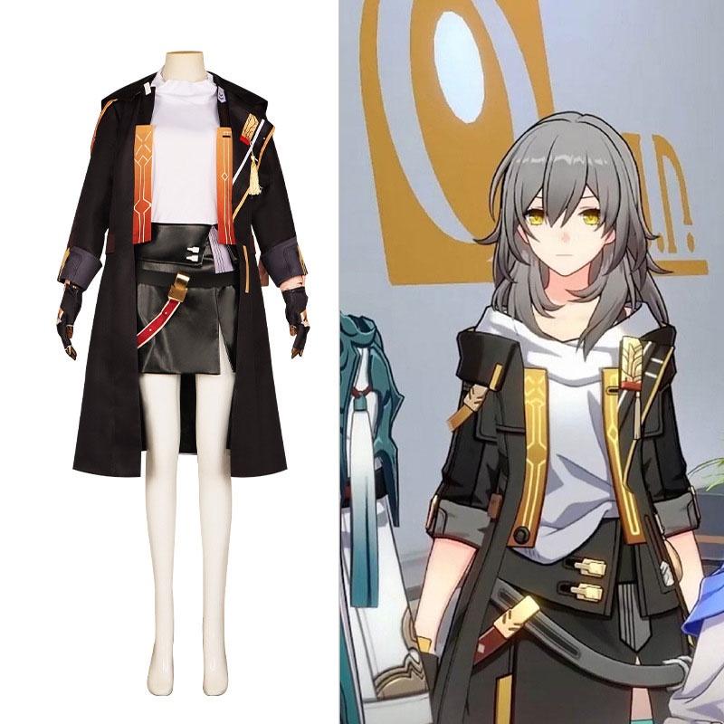 Rail Star Honkai Trailblazer Cosplay Costume Set Role Playing Party Fans Gift
