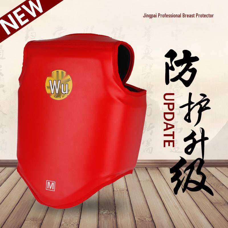 Sanda Chest Protector for Boxing, Muay Thai, MMA, and Martial Arts Training