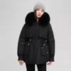 Winter New Korean Version Down Cotton Clothes Thickened and Velvet Large Size Warm Jacket