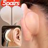 Self Adhesive Elf Ear Support Stickers Invisible Silicone Ear Corrector Patches Reusable Easy To Use Ear Makeup V-Face Stickers