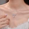 Flower Necklace Advanced Accessories Collar Chain Light Luxury Gifts for Girlfriend Versatile