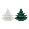 Christmas Tree Deviled Egg Tray, Resin Appetizer Platter for 24 Eggs Festive Holiday Party Serving Dish And Decor