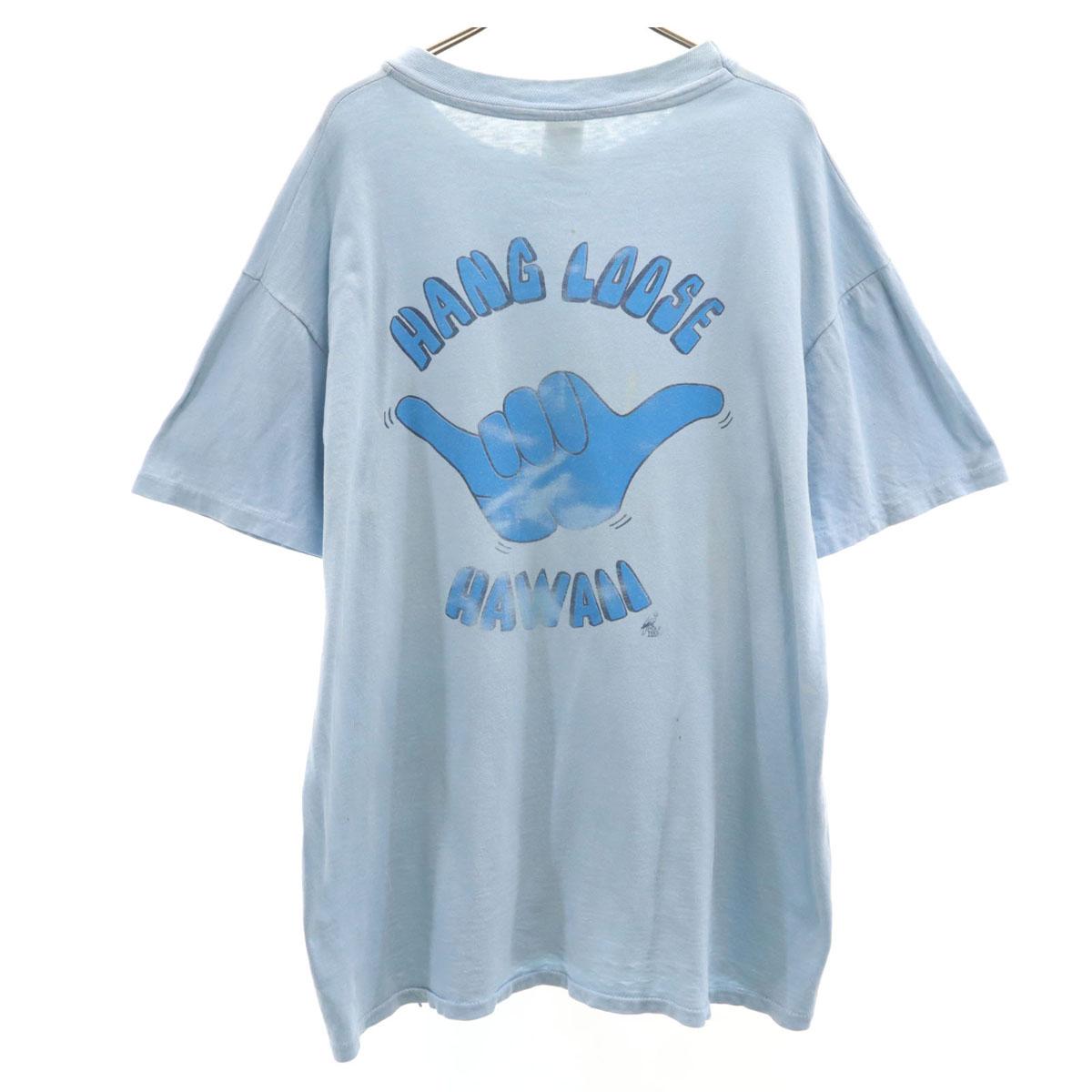 

Sunstrokes 70s 80s vintage Back print Short sleeve T-shirt Single stitch Men s Used