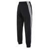 Adidas Three-Stripe Color-Block Logo Knit Joggers Women Bottoms Black IT6339