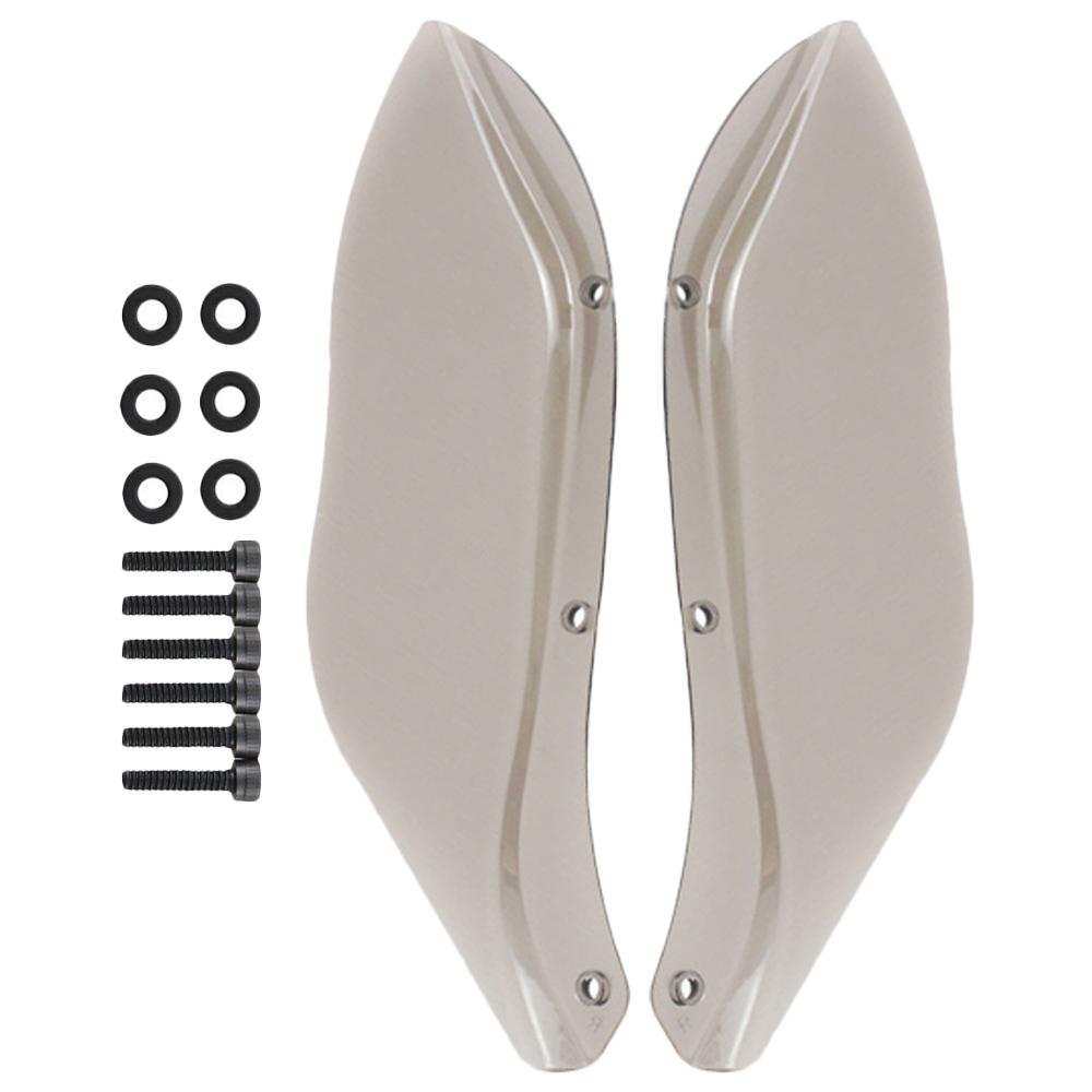 1Pair Fairing Side Wings ABS Air Deflector Motorcycle Fairing Air Deflectors Fit for Harley Street Glide FLHX 2006-2013
