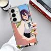 Anime Character R-Reze CSM Plating Phone Case For Samsung A17 A07 A37 A57 A16 A56 A15 A55 A14 A54 A13 A53 A26 A36 A25 A35 A24 A3