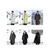 Medium and long cotton-padded clothes men's winter thickened coat new warm cotton-padded clothes casual loose cotton-padded coat cotton-padded jacket