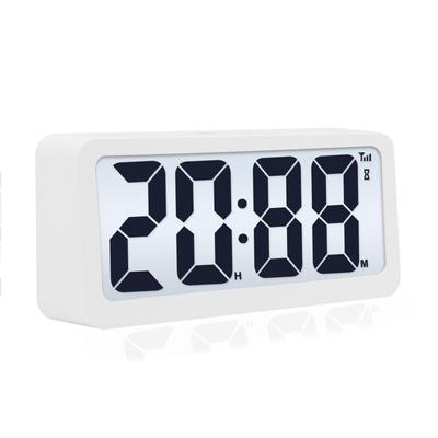 SJJSKY Bluetooth Automatic Time Correction Alarm Large LCD Auto Alarm Study Voice 25 Bell Hour Wall Japanese Instruction Manual 17 X 18 X Cm Clock,