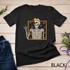 Vintage Halloween Skeleton Rock On Hand Men Boys T Shirt