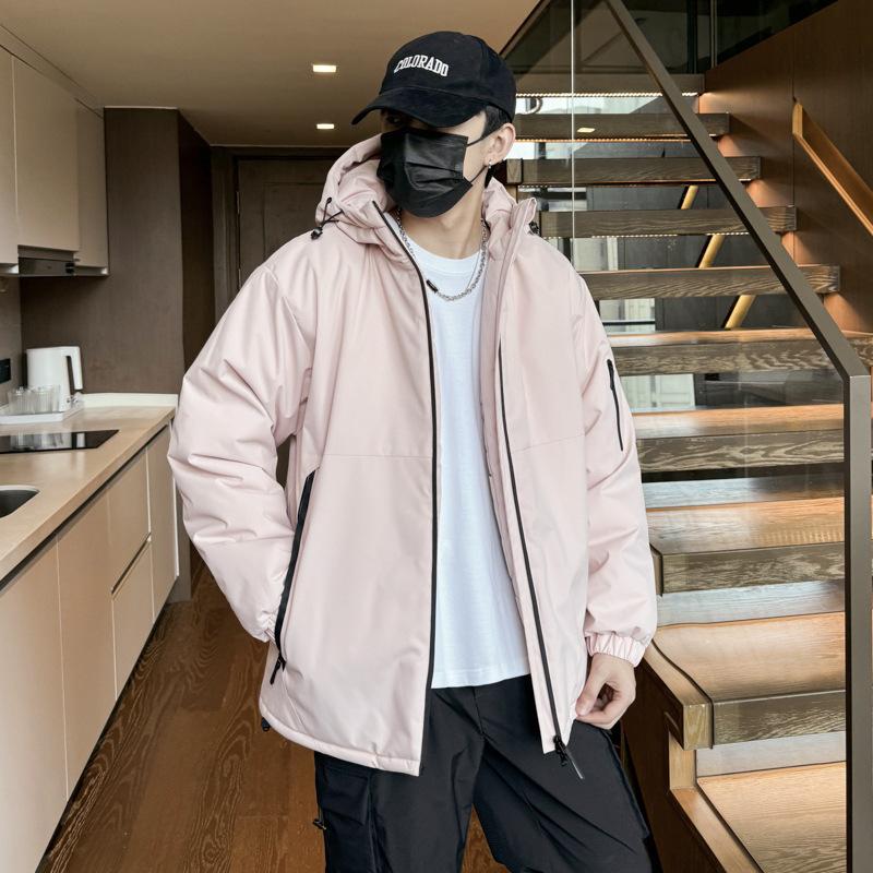 Fleece Hooded Jacket Men's Thickened Warm Outdoor Mountain Couple Jacket