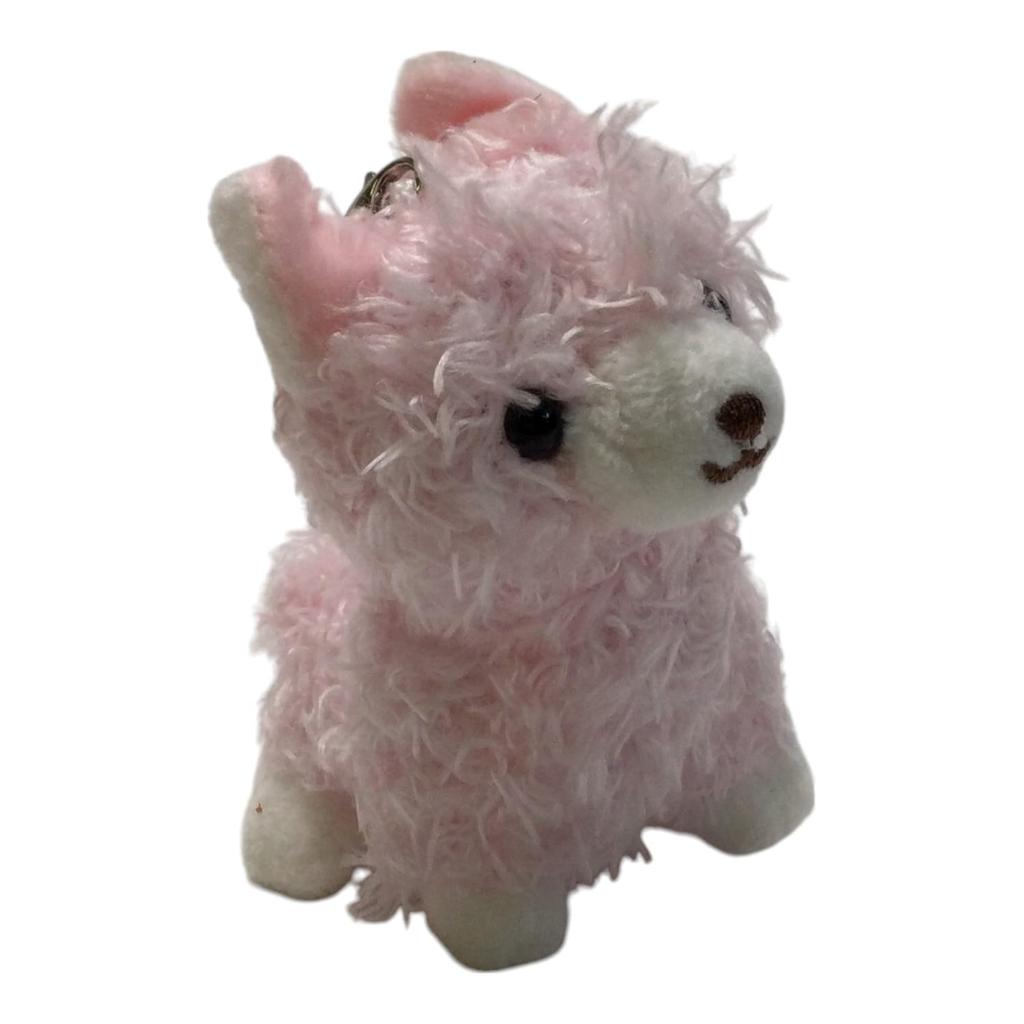 Cute Sales Plush Alpaca Mascot Pink F0133