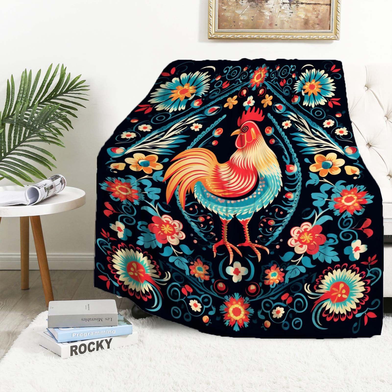 

Autumn leaf pattern Printed Blanket for Sofa Bed Travel Camping Living Room Office Conditioning Blanket for All Seasons Gifts 75x90cm