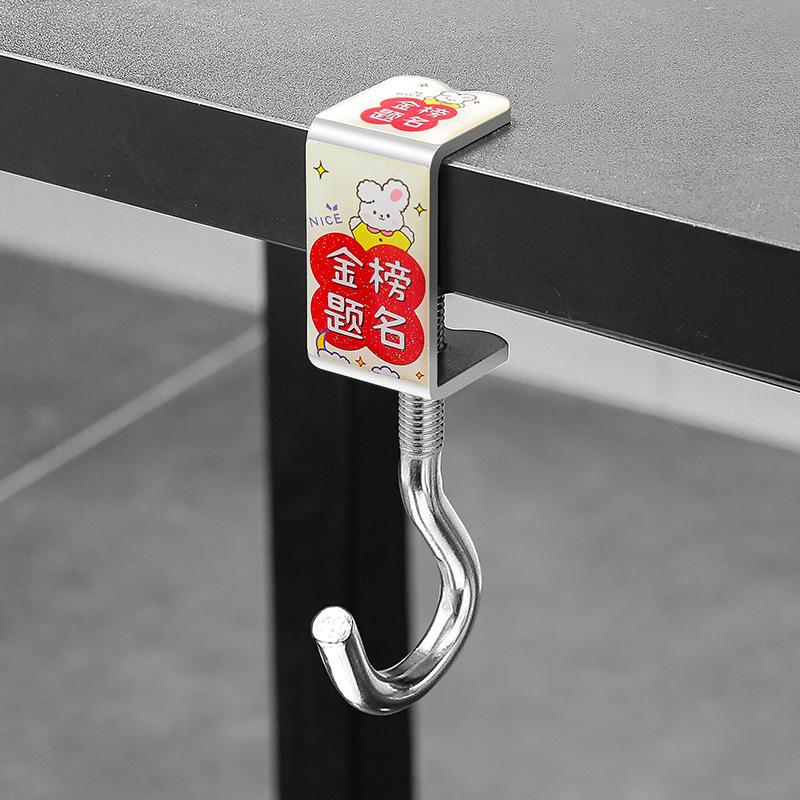 

Портативный крючок для подвешивания сумок, держатели для школьных портфелей на столешницу, съемные полки для хранения сумок, многофункциональные регулируемые крючки