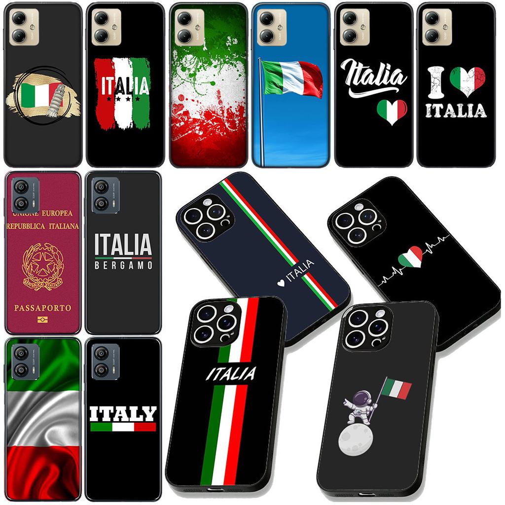 Coque de téléphone Drapeau Italie Italia pour Apple iPhone 16 17 Air 14 15 Pro Max Plus 16+ 16E 14+ ProMax Étui de Protection