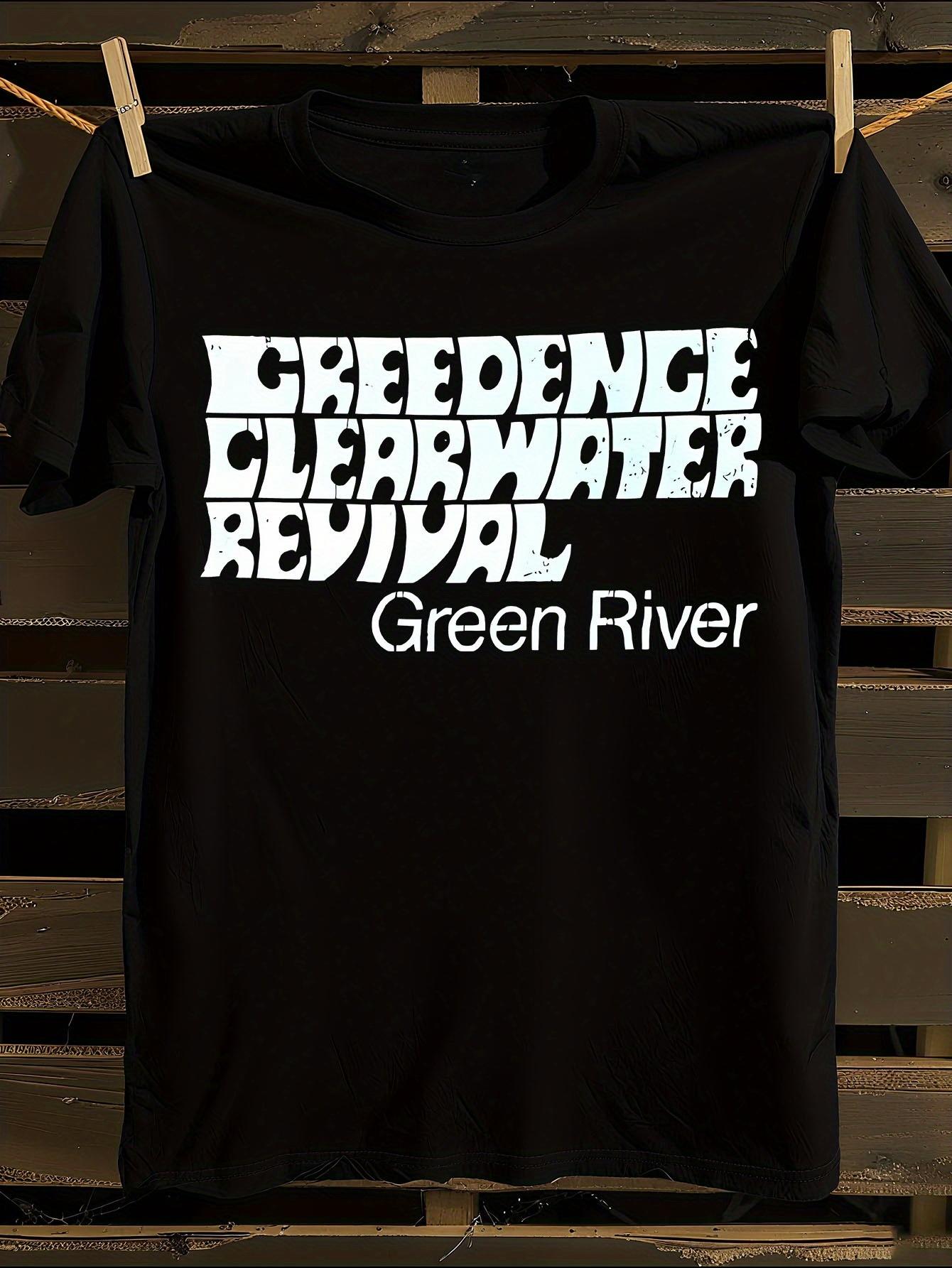 Creedence Clearwater Revival Green River Vintage Tshirt V... L