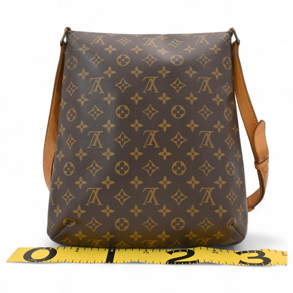Auth LOUIS VUITTON Monogram Musette Shoulder Bag PVC Canvas M51256 lv9926bs