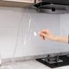 1 rolă folie electrostatică de protecție pentru perete - impermeabilă, rezistentă la ulei, detașabilă fără adeziv, ușor de curățat - ideală pentru bucătărie