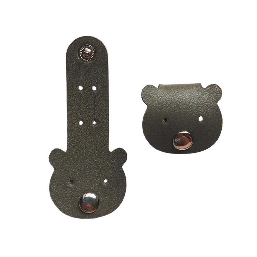 Portable Leather Cable Ties Elastic Tie Soft Cable Organizer Reusable Cute Cable Straps Data Cable Storage