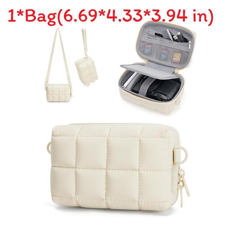 Lightweight Waterproof Digital Camera Case With Multiple Compartments For Travel
