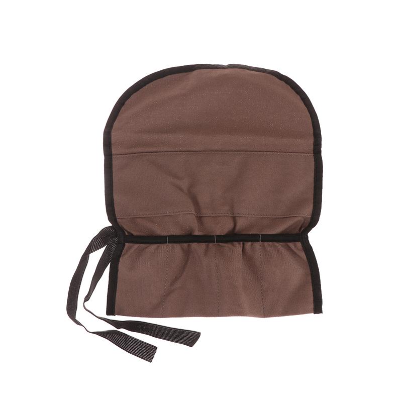 Multi Functional Woodworking Tool Storage Bag With Carving Chisels Durable Canvas For Woodworkers And Diy Enthusiasts