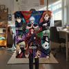 1PC Jujutsu Kaisen Patterned Flannel Blanket Suitable For All Seasons For Home Decor Warmth And Comfort Gifts Holiday Present