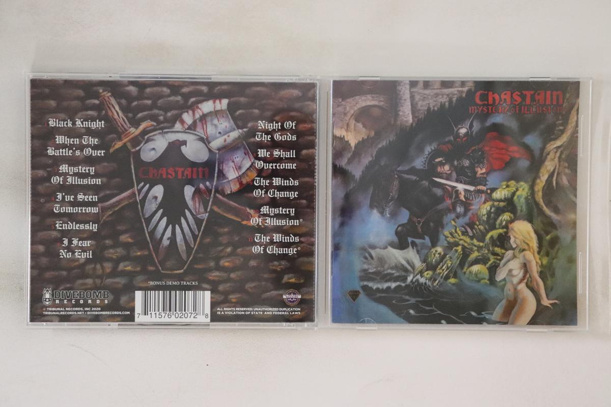 

CD CHASTAIN Mystery Of Illusion DIVE207 DIVEBOMB 2020 US Metal Used
